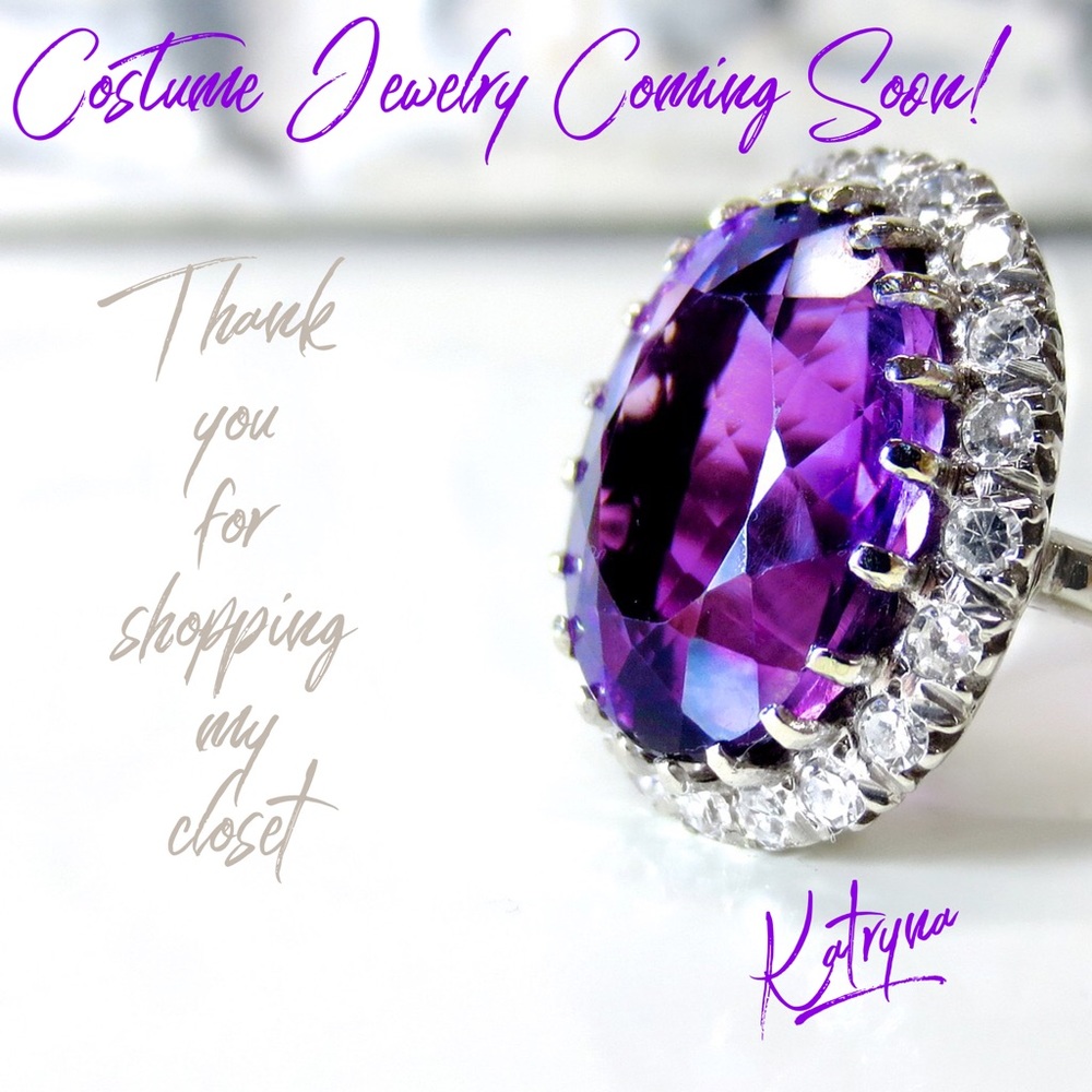 Costume jewelry is on the way!